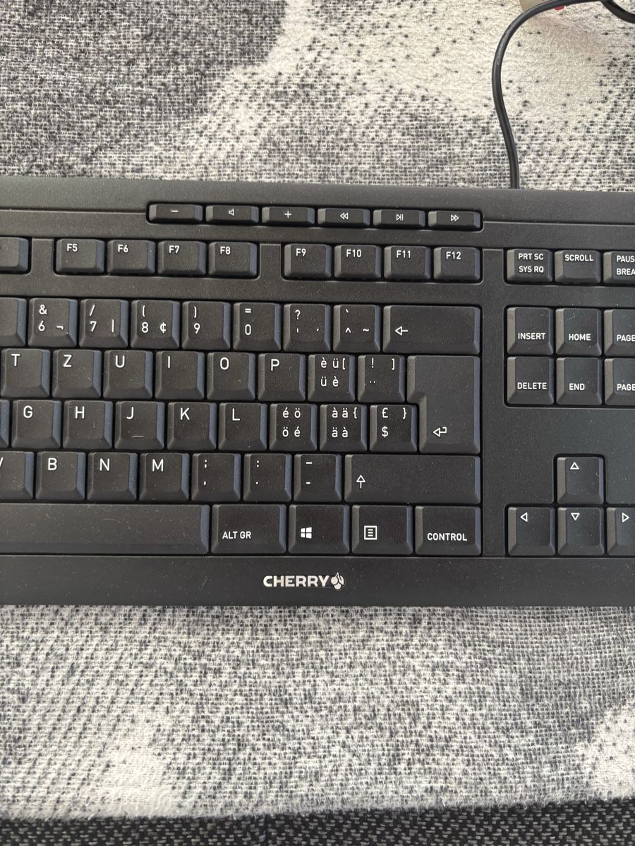 Tastiere: Computer Tastatur Cherry Stream Keyboard schwarz gebraucht – Usato da Widnau venduto da ste_2cxb 1