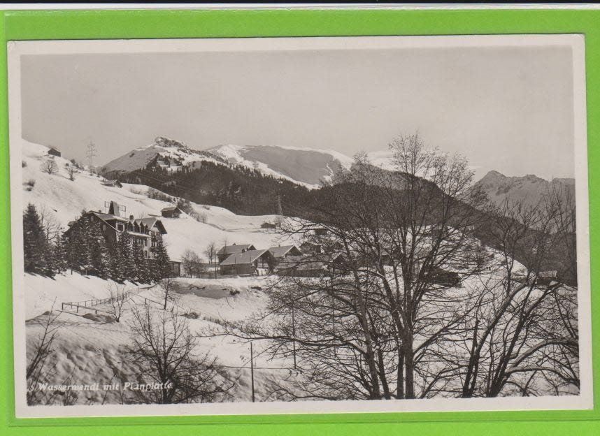 Cartoline postali: Wasserwendi - alte Ansichtskarte von1935 – Usato da Vitznau venduto da Ropaku