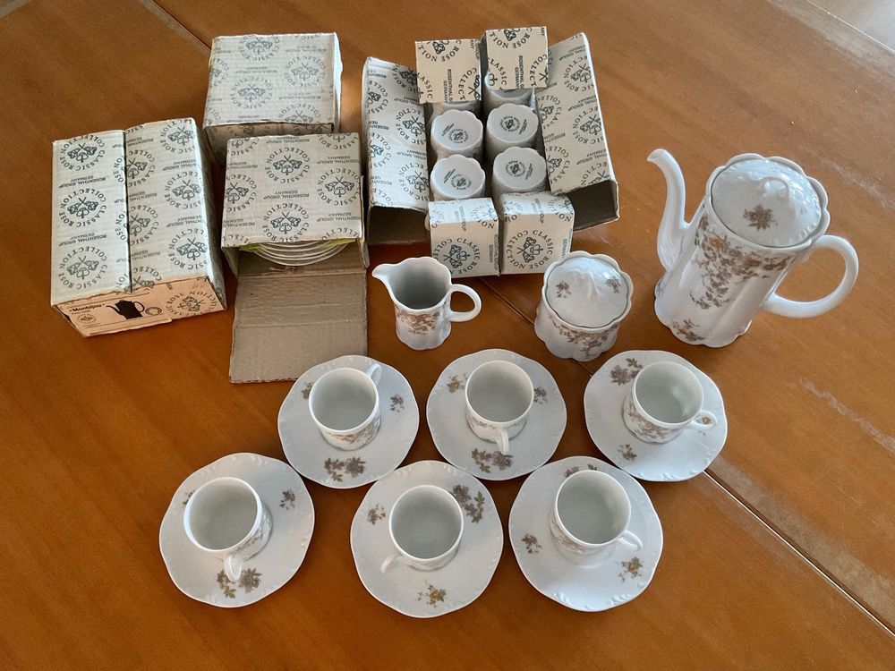 Tasse à Espresso Rosenthal Francis - Carreau Beige, Porcelaine (neuf)