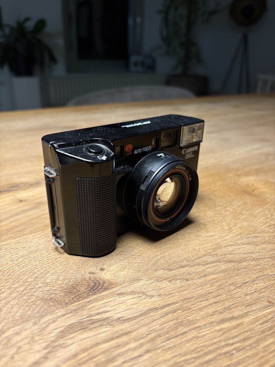 Canon Fotocamera: Kompaktkamera Canon ML 40mm analog – Usato da Laupen ZH venduto da Abarth95