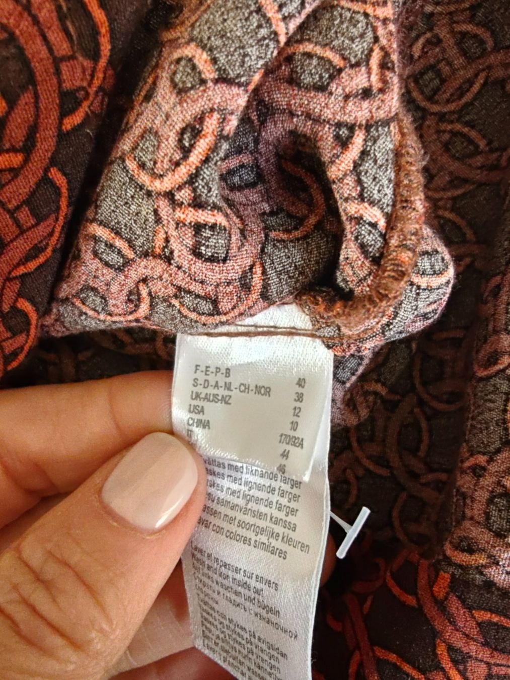 La Redoute Tute: La Redoute brown rust romper wrap playsuit 40 – Usato da Geneve venduto da readycat 2