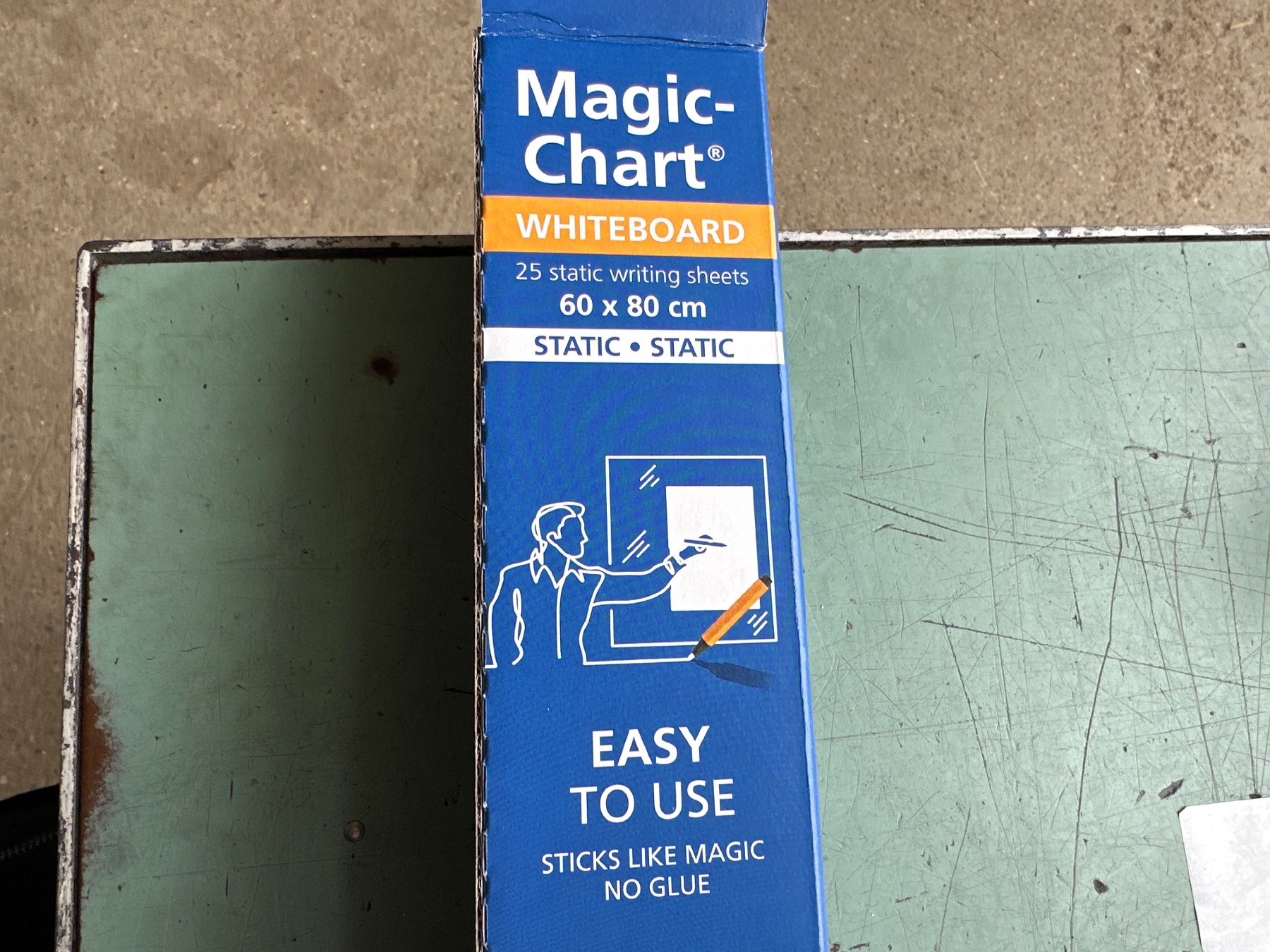 Fogli trasparenti: Magic-Chart Whiteboard Folie selbsthaftend 60 x 80 cm – Nuovo e nell'imballaggio originale da Necker venduto da liq24 1