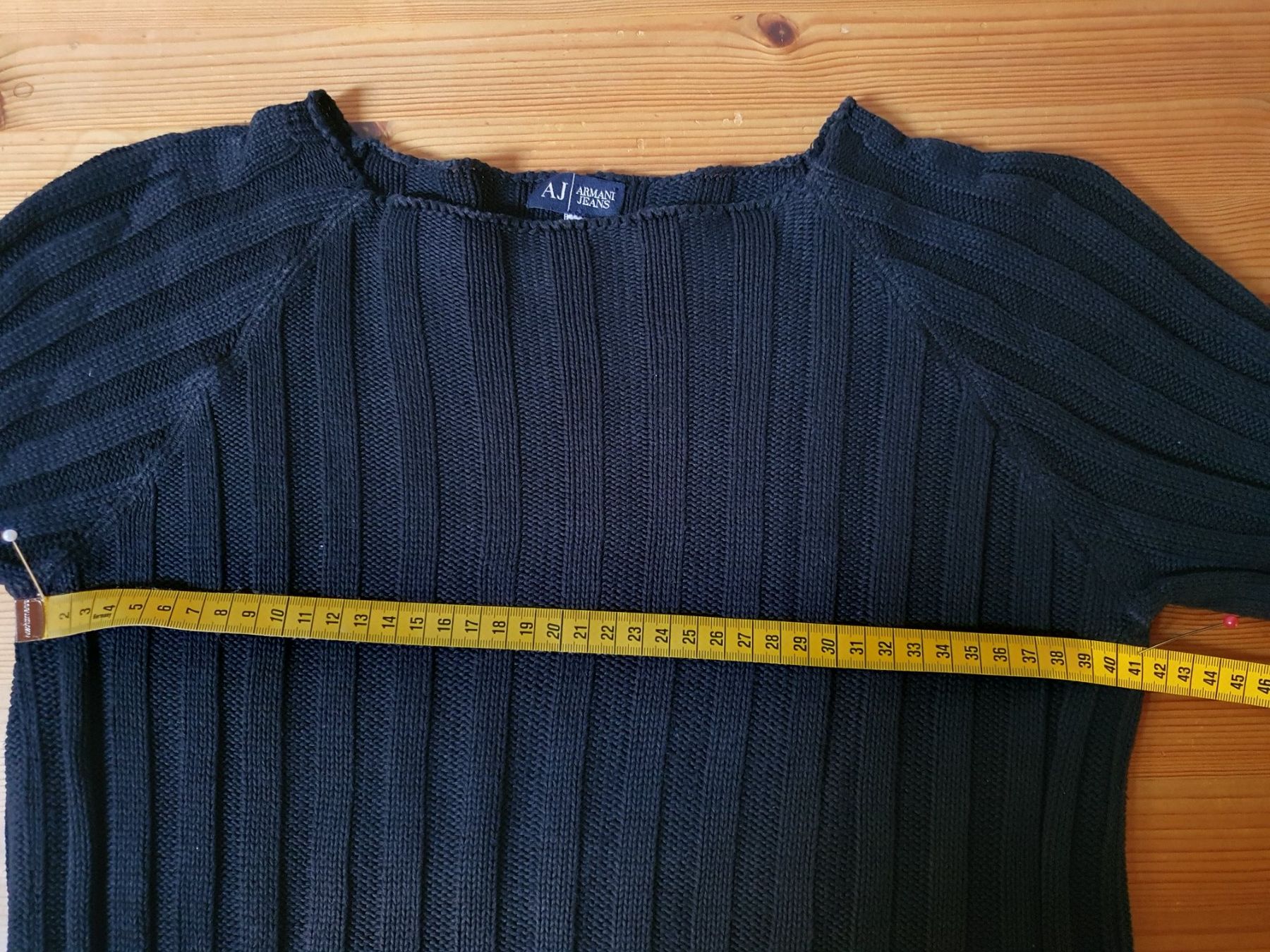 Armani Maglioni & Felpe: Schwarzer ARMANI Jeans Strickpullover, it.Gr.44 – Usato da Teufen AR venduto da pischa 5