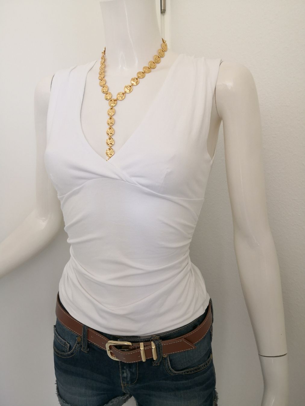 Mango Top: 🤩MANGO TOP WEISS – Usato da Olten venduto da Naja-Twins-Twins