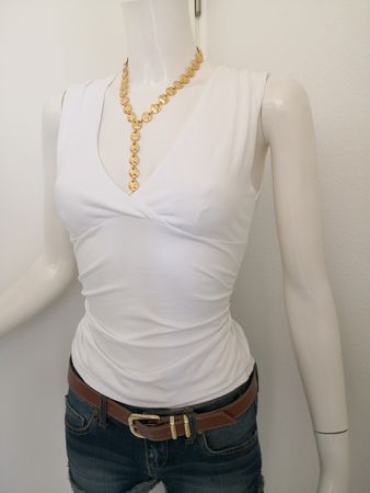 🤩MANGO TOP WEISS