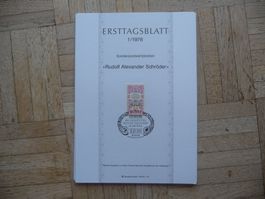 BRD, Ersttagsblätter 1978 ( 1 - 22 )