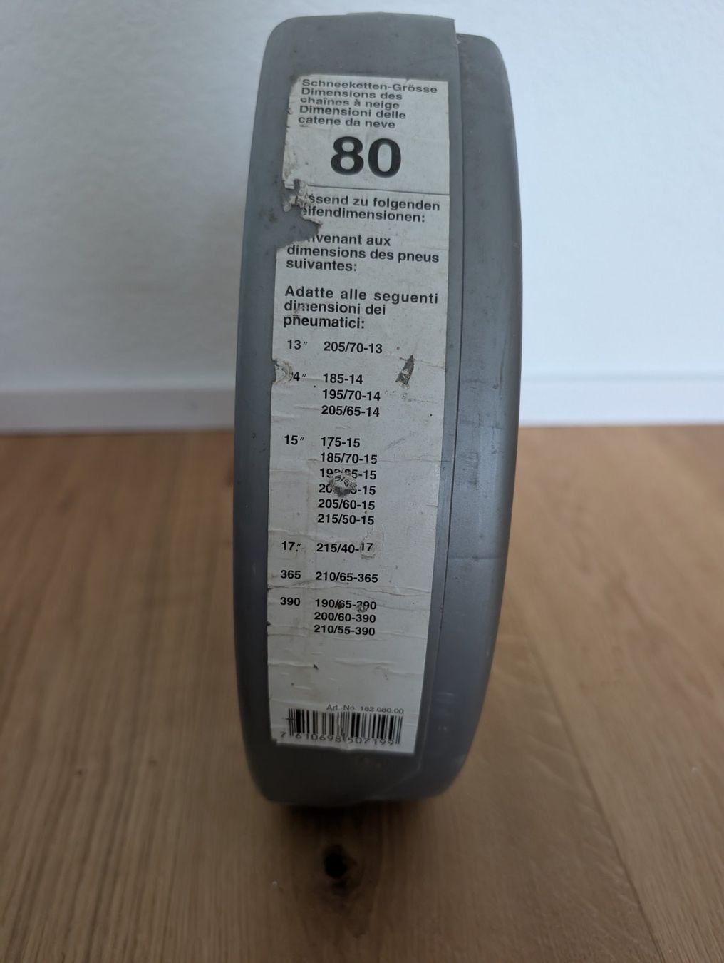 Catene da neve: Schneeketten Gr. 80 – Usato da Hinwil venduto da Marroe 1