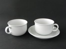 2 Teetassen XXL & 1 Untertasse Thomas * TREND * fasst 3 dl.