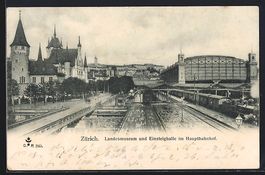 Zürich, Landesmuseum und Einsteighalle 