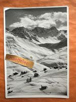 1946 Inner-Arosa-Postkarte mit Originalbriefmarke