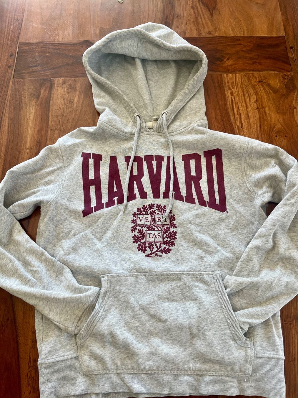 H&M Maglioni & Felpe: Sweat à capuche gris Harvard unisexe – Usato da Cossonay-Ville venduto da 021epi70