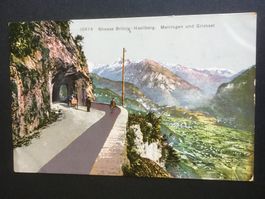 AK Strasse Brünig Hasliberg Meiringen und Grimsel