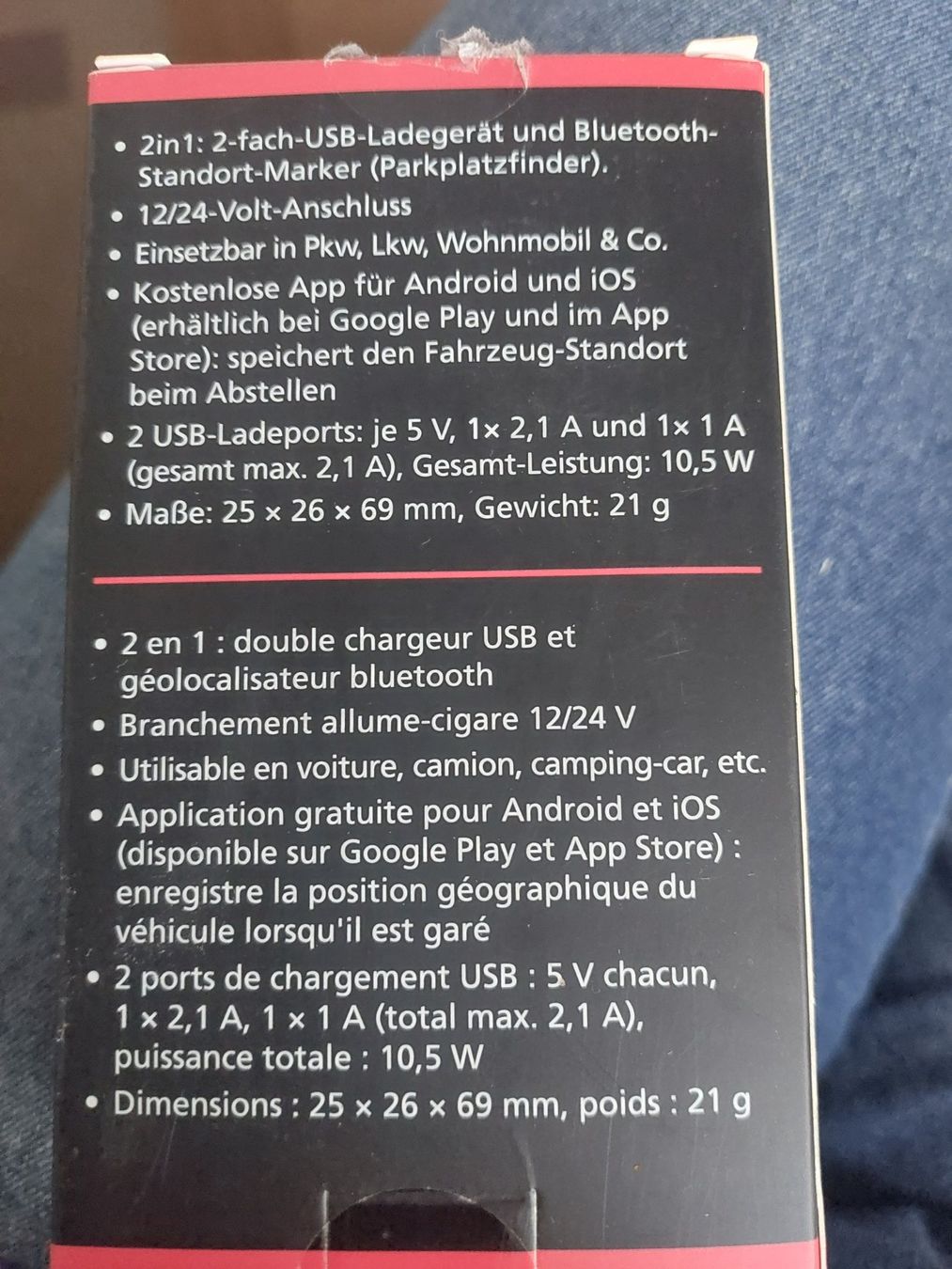 Ladegeräte: Kfz USB Ladegerät Standaortmarker – Neu (gemäss Beschreibung) aus Schötz von Alesig71 2