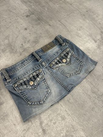 Vintage Miss Me Denim Rock (M)
