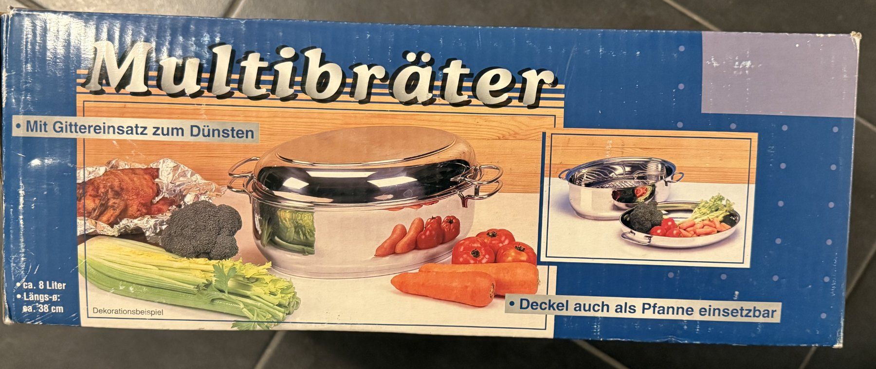 Pentole: Multibräter Schmortopf NEU / Edelstahl / Rostfrei / 70% – Nuovo e nell'imballaggio originale da Wangen b. Olten venduto da Chess78 3