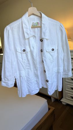 Leinenjacke, Grösse S/M – wie neu