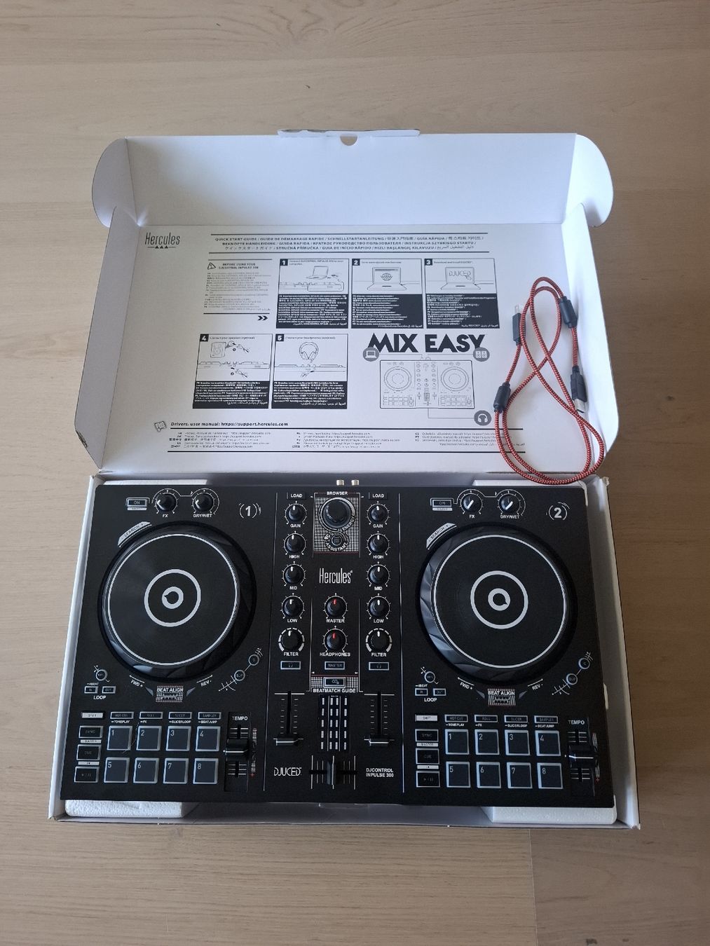Hercules Platines de mixage: Hercules DJ Controller Inpulse 300 – D'occasion à Oberwil BL par nuvomind 7