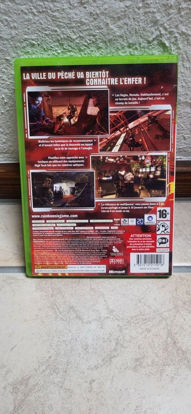 Microsoft Giochi: Xbox 360 - Rainbow Six Vegas – Usato da Münsingen venduto da Heroism2010 1