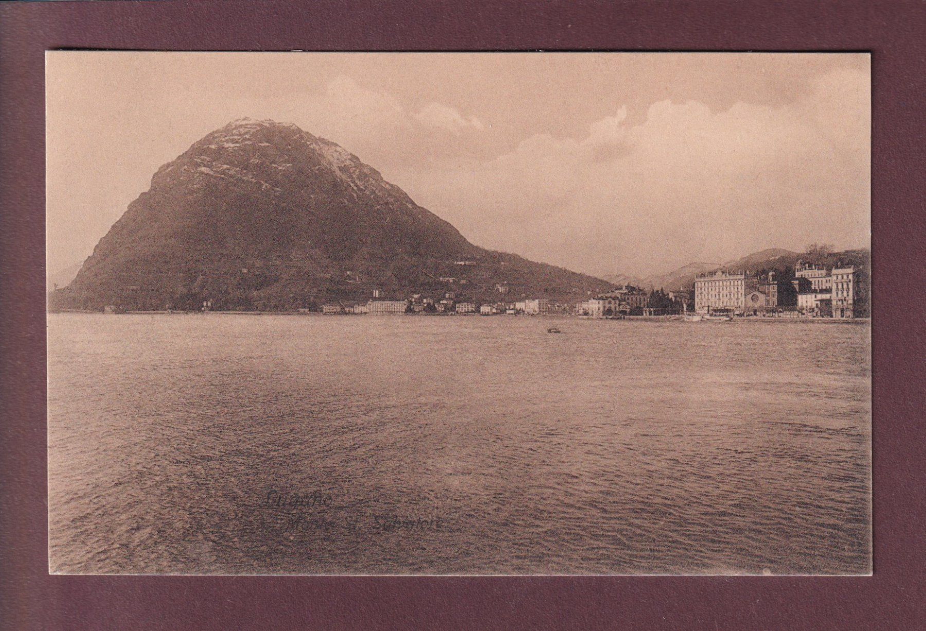 Cartoline postali: LUGANO - Monte S. Salvatore – Usato da Pully venduto da nicecards
