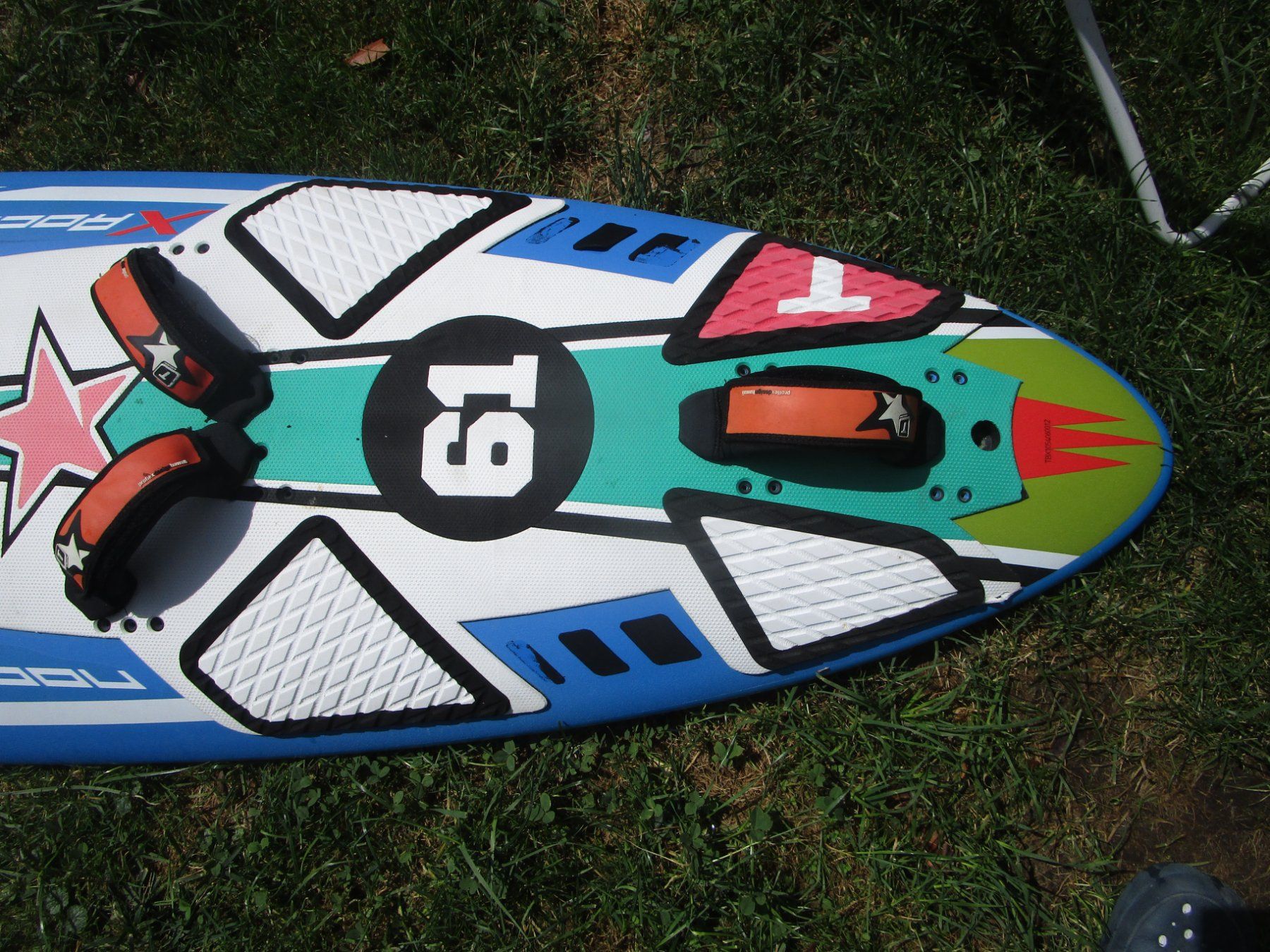 Tavole da surf e di nuoto: Windsurf-Board TABOU ROCKET 105 L 245x61cm mit Bag – Usato da Ottikon venduto da Locomotive01 8