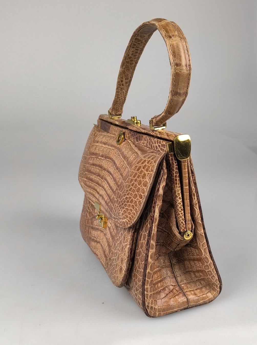 Borse da donna: Krokodilleder Handtasche – Usato da Rüti ZH venduto da Restwert_Rueti_ZH 1