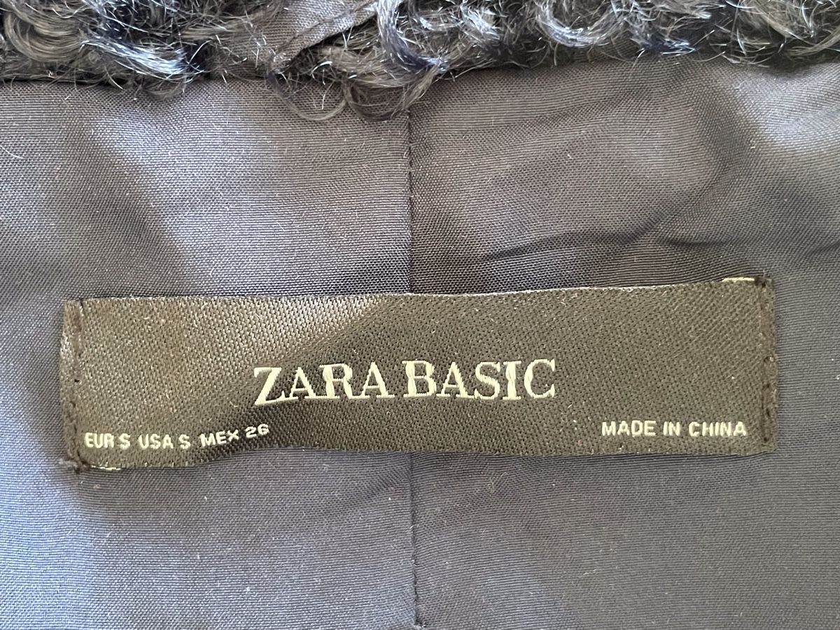Zara Giacche: Veste mi-saison bleue marine Zara Basic S, noir - Neuve – Nuovo e nell'imballaggio originale da Vuadens venduto da Nina11 4