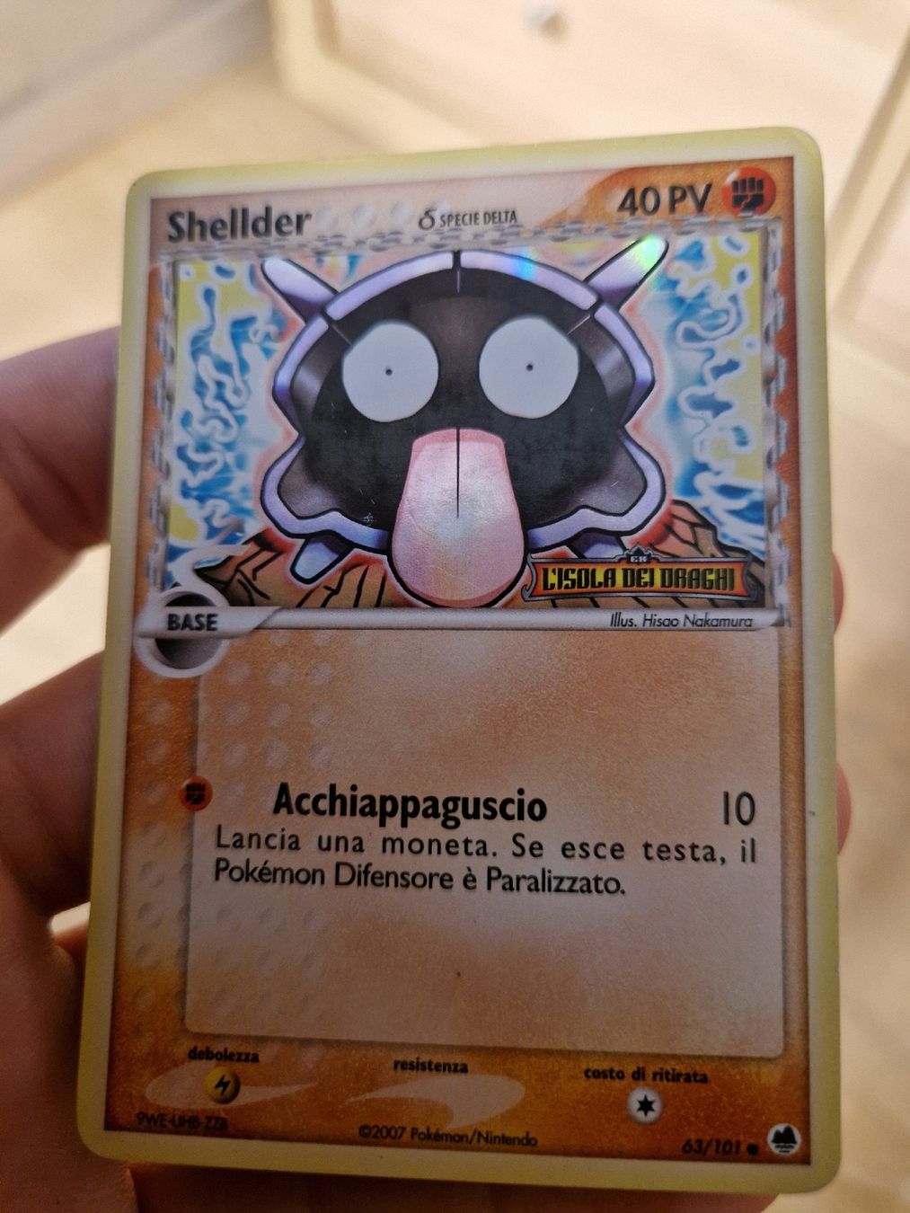 Pokémon Sammelbilder & Trading cards: Shellder & Delta Species - Dragon Frontiers – Gebraucht aus Romont FR von raj_sjv9 1