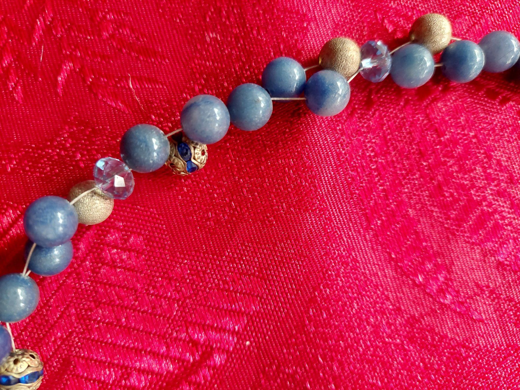 Catenine: Kette mit blauen Steinen – Usato da Wynau venduto da Meysi 1