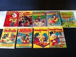 verschiedene Comics Taschenbücher