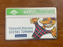 Telefonkarte British Telecom, Nationwide, ungebraucht