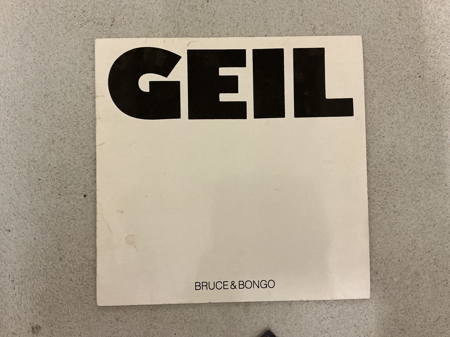 Dischi in vinile: Bruce & Bongo Maxi-Single - GEIL – Usato da Winterthur venduto da Tumko_7_Vinyl