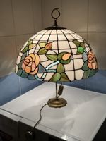 Lampe style Tiffany diamètre abat-jour 48 cm