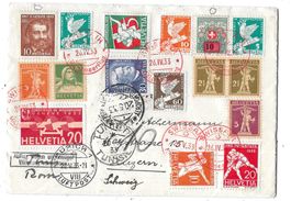 Flugpostbrief von 1933 nach Tunesien und zurück (33.6)
