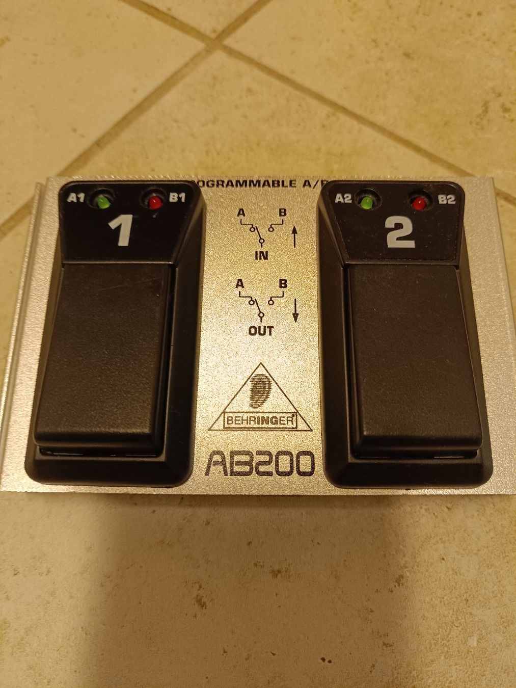 Behringer Strumenti musicali: Behringer AB200 Dual Programmable A/B Switch gebraucht – Usato da Arbon venduto da Gatto81 3