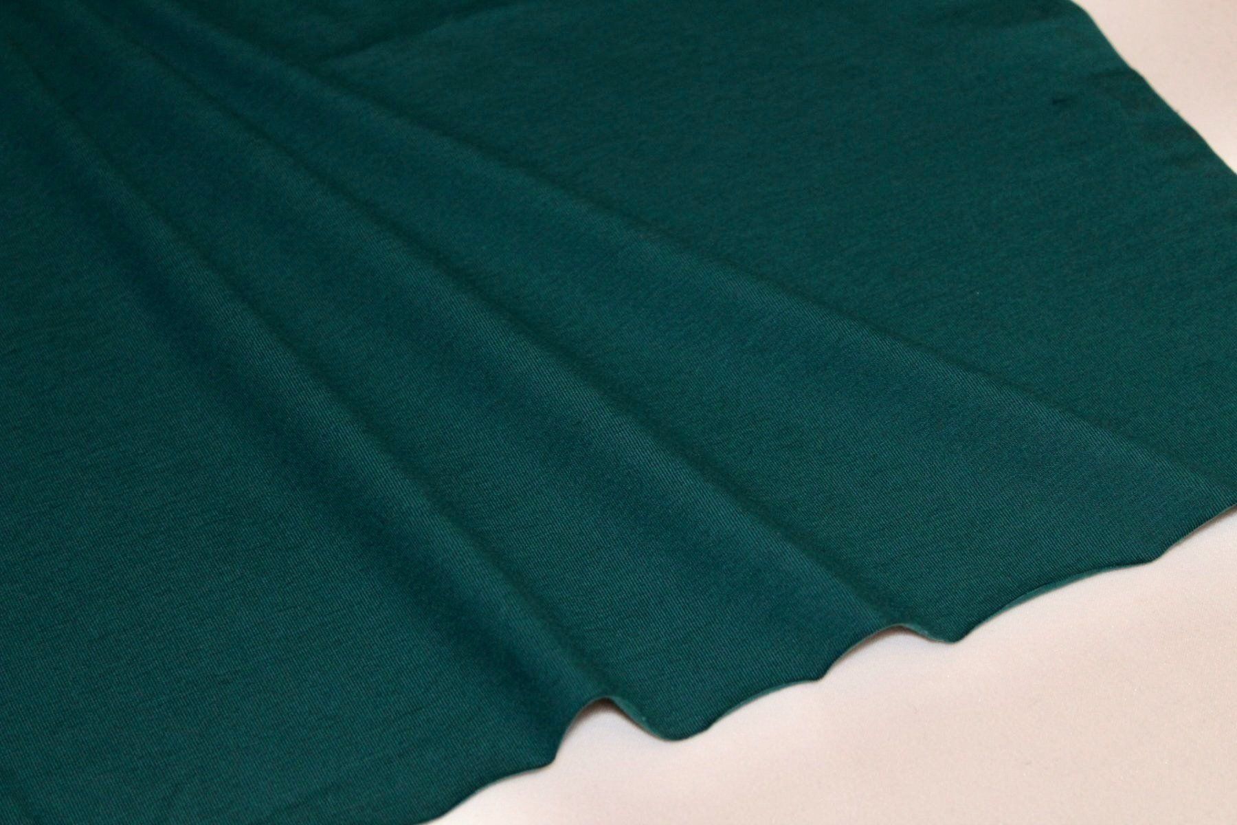 Tessuti: Stoff Baumwolljersey uni petrol – Nuovo (secondo la descrizione) da Obfelden venduto da solomon111