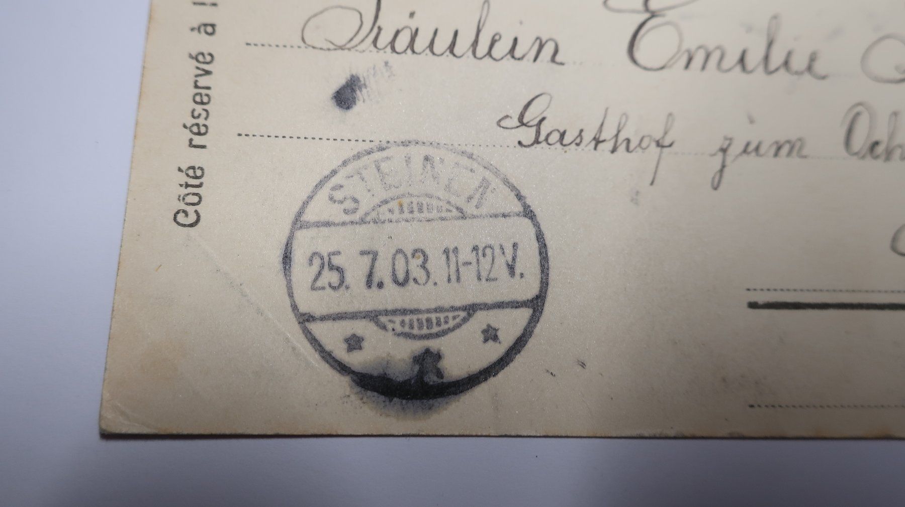 Ansichtskarten: Boudry   1903 – Gebraucht aus Cormoret von Pascalll2001 5