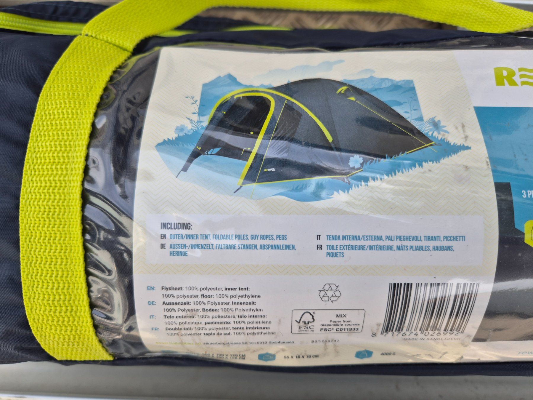 Tende : Zelt – Nuovo (secondo la descrizione) da Zweisimmen venduto da Kleindietwil 1