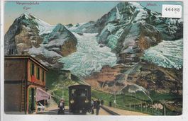 Wengernalpbahn - Staion Wengernalp - animee