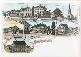 Gruss aus Ganterswil - (um 1900)