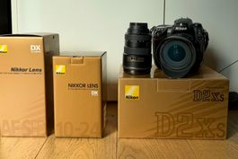 Nikon D2xs Set – Top-Zustand + 2 DX-Objektive