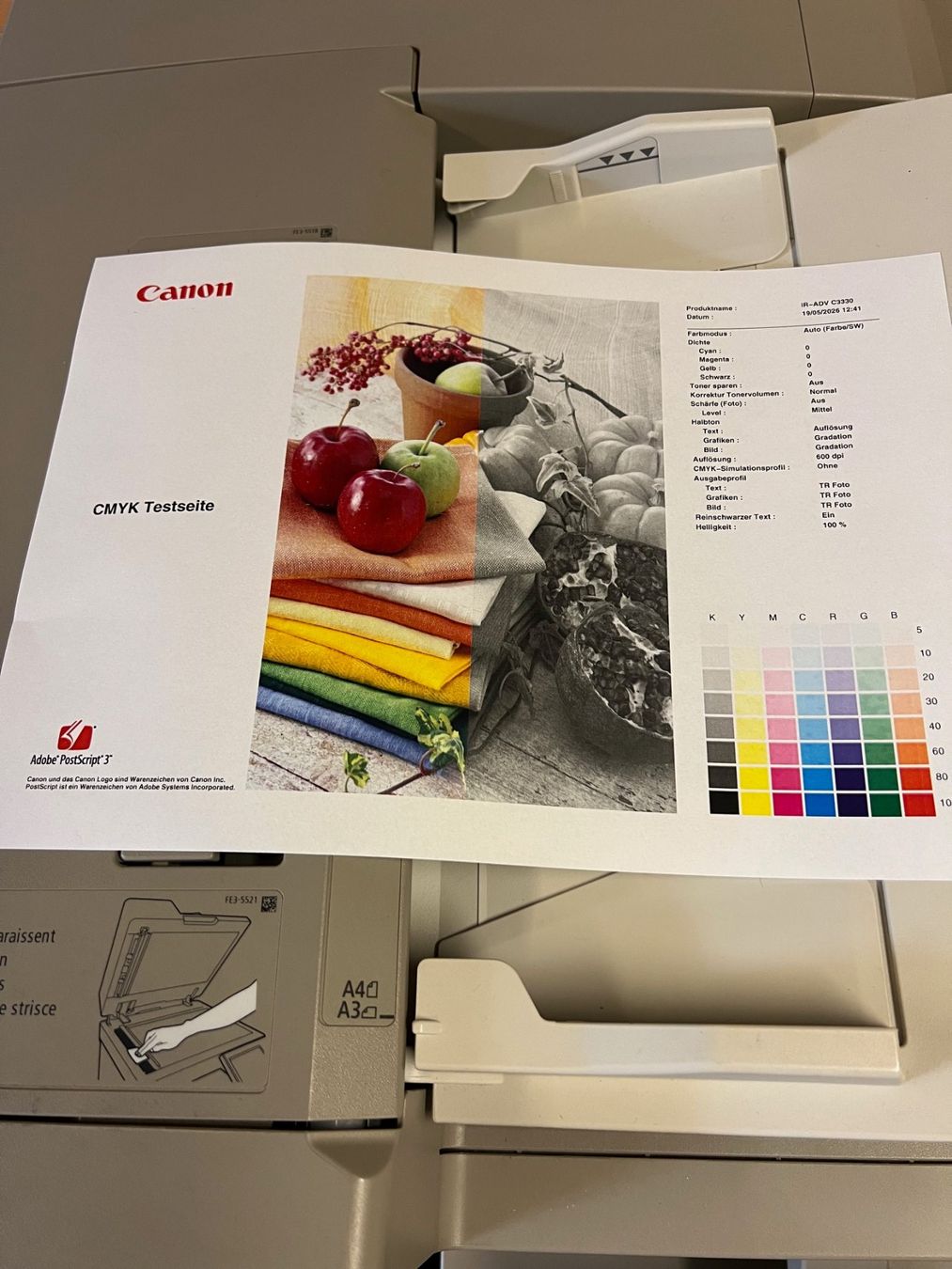 Stampanti: A3 Color CANON C3330i – Usato da Wallisellen venduto da COMPAX-Wallisellen 4