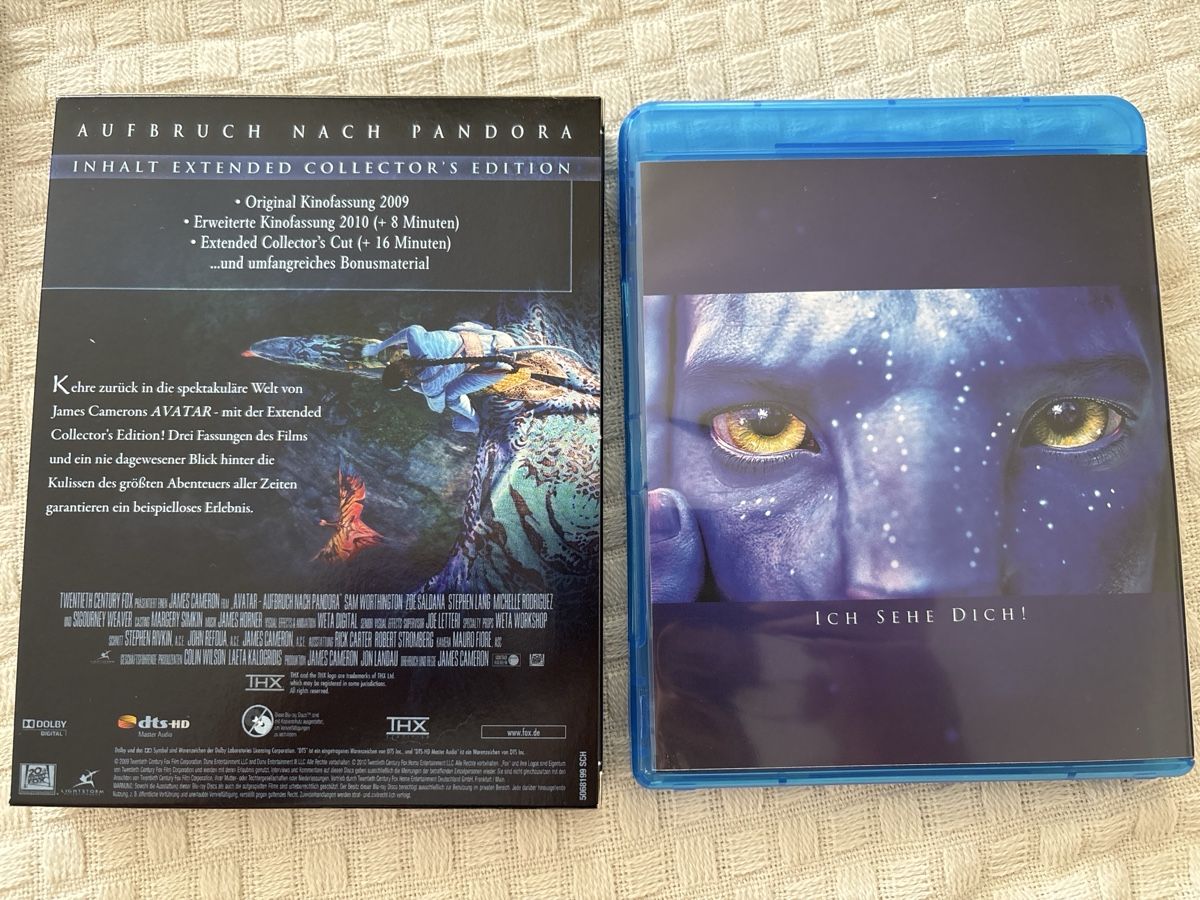 Alle DVDs: Avatar extended collectors edition bluray – Gebraucht aus Oberentfelden von Rabaelikus 3