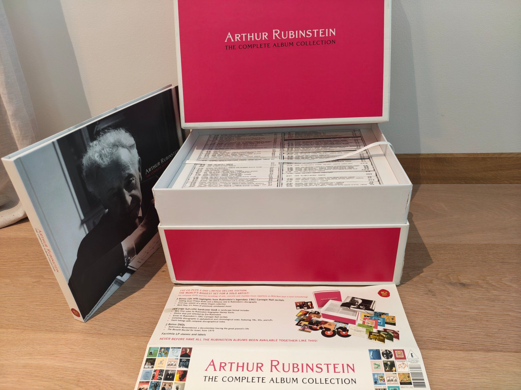 CDs: Arthur Rubinstein - Complete Album Collection - 142 CD – D'occasion à Immensee par Pelab