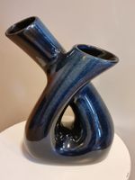 Vintage Keramik Vase 70er Atelier du Geneteil Double