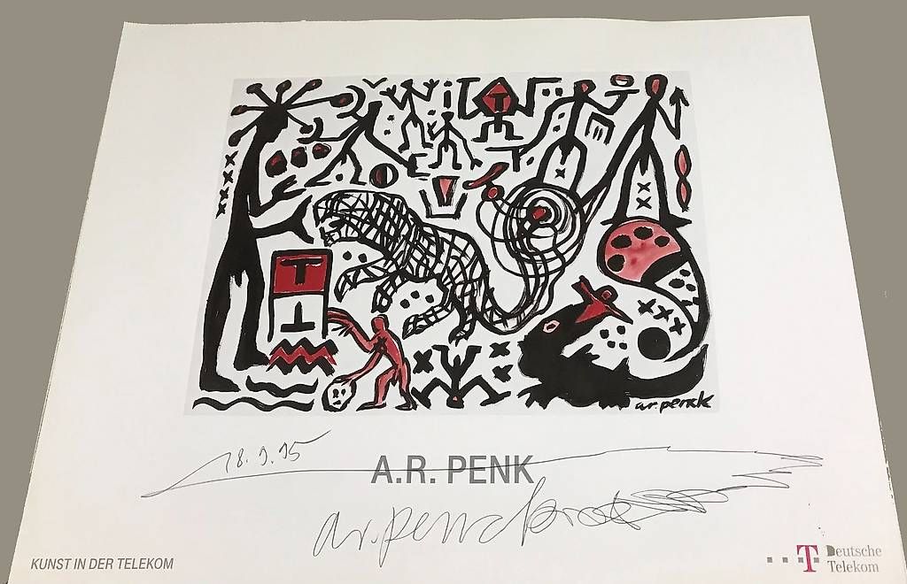 Grafica & Litografie: A.R. Penck Fehldruck – Nuovo (secondo la descrizione) da Unterramsern venduto da Havana01