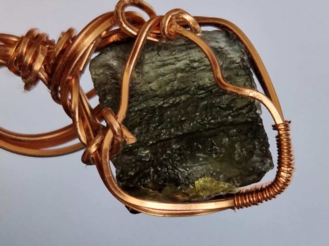 Pietre preziose: Pendentif MOLDAVITE. Lithothérapie – Nuovo (secondo la descrizione) da SAXON venduto da Mariposita1428 5