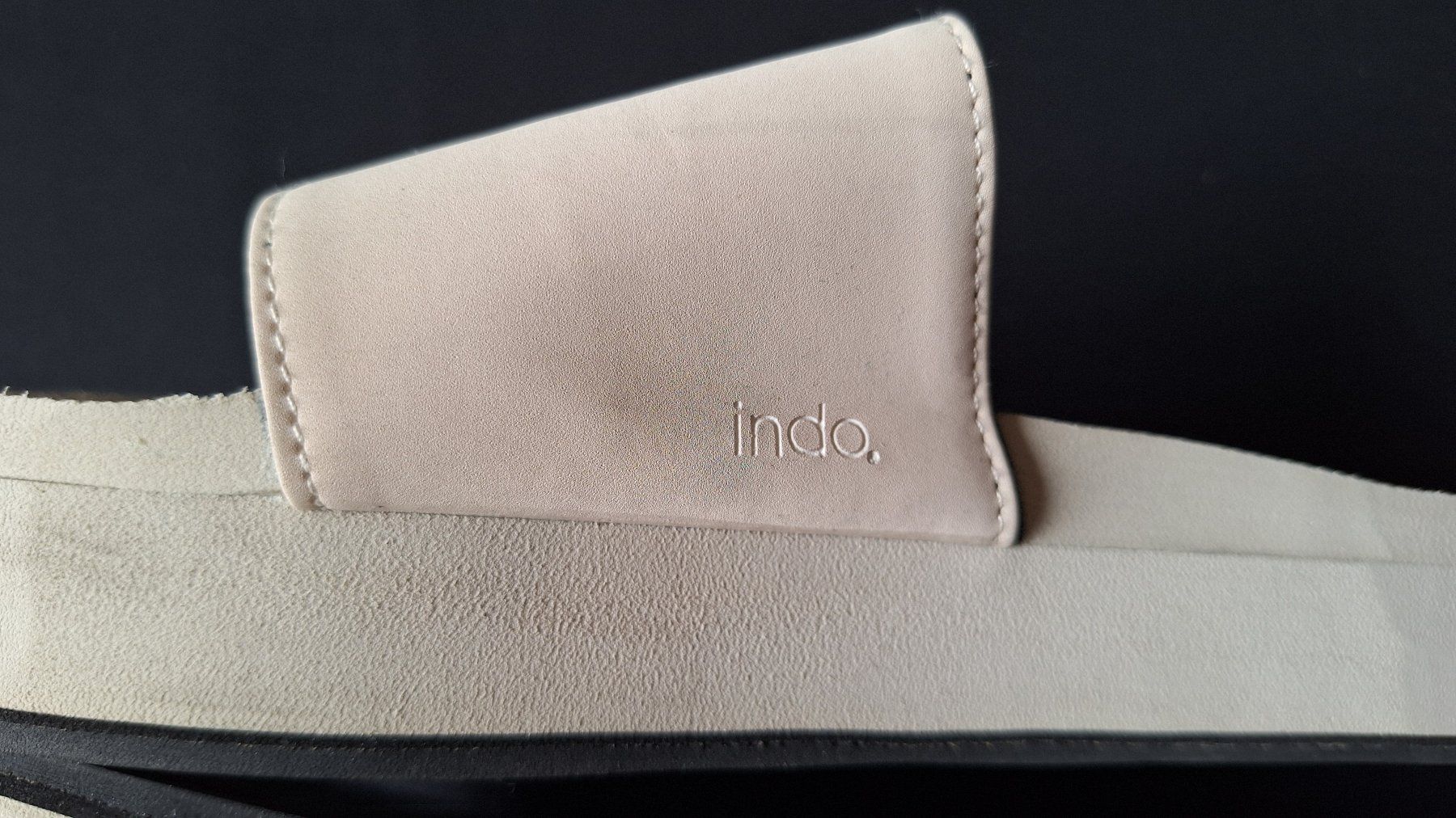 Damenschuhe: Indosole Sandale beige Gr. 36 – Gebraucht aus St.Gallen von Puppa 3