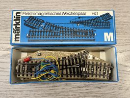 Märklin 5137 Eleltromagnetisches Weichenpaar