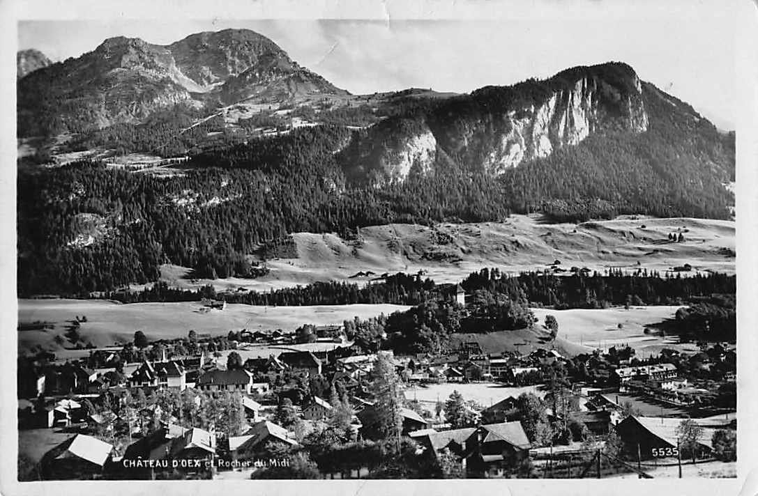 Cartoline postali: Souvenir de CHATEAU D'OEX 1939 - 1.-- – Usato da Winterthur venduto da SchatzchischtliWinti