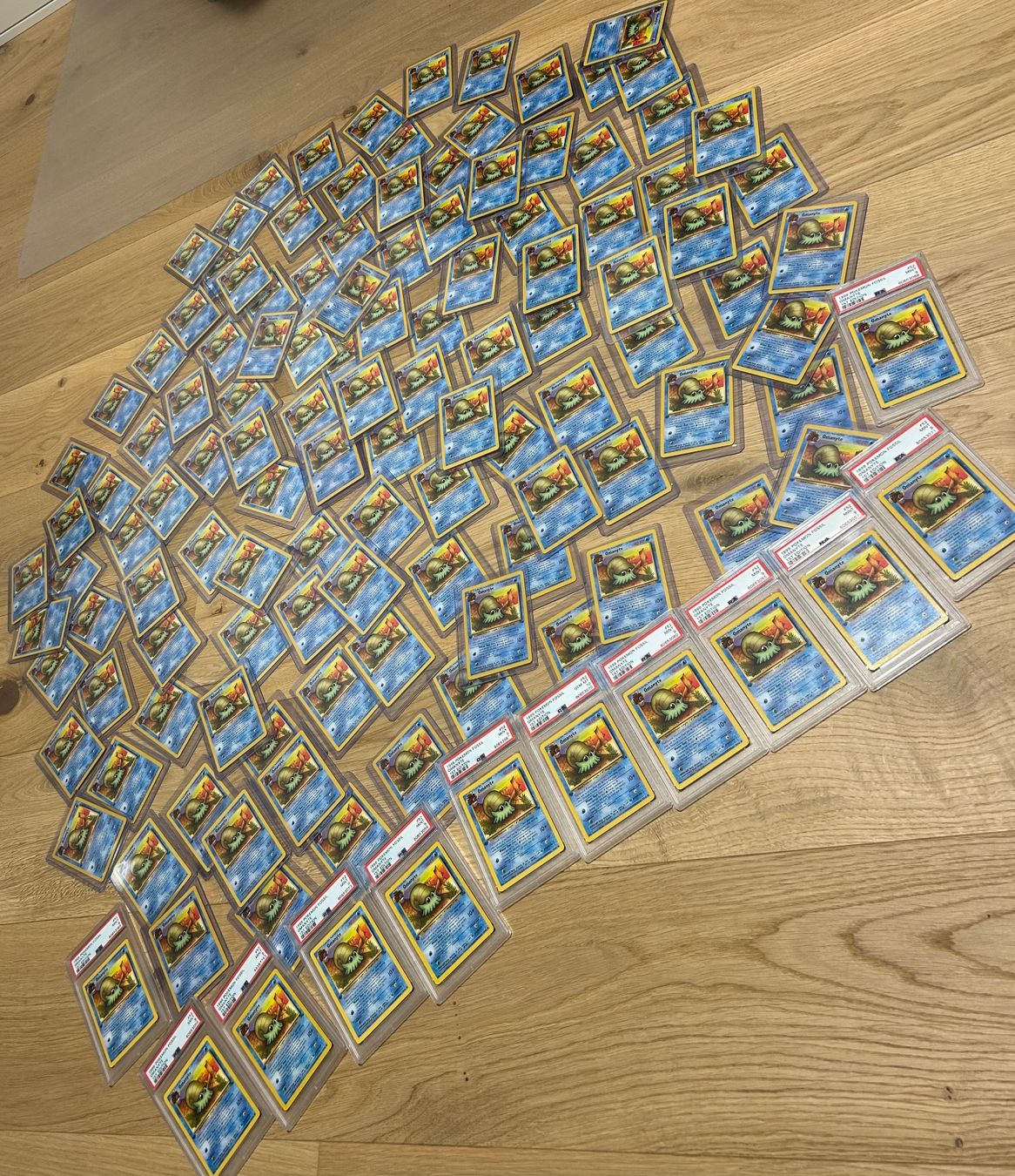 Pokémon Carte collezionabili: 143x Pokemon Sammlung Omanyte 1st Edition – Usato da Domat/Ems venduto da WatchmeSa 1